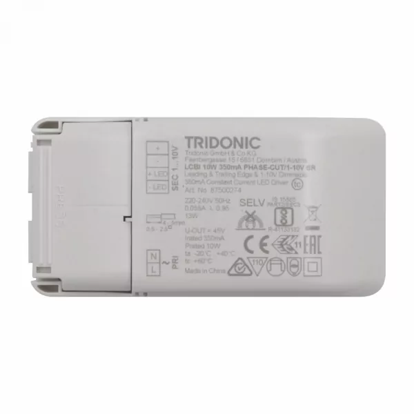 Tridonic KSQ 350mA max. 10W Phasenabschnitt 1-10V